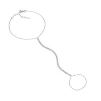 Bracciale Amen Donna Baciamano in Argento BAMABBZ9 - BAMABBZ9